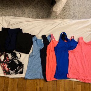 Athletic Bundle - Tank tops, sports bras, leggings